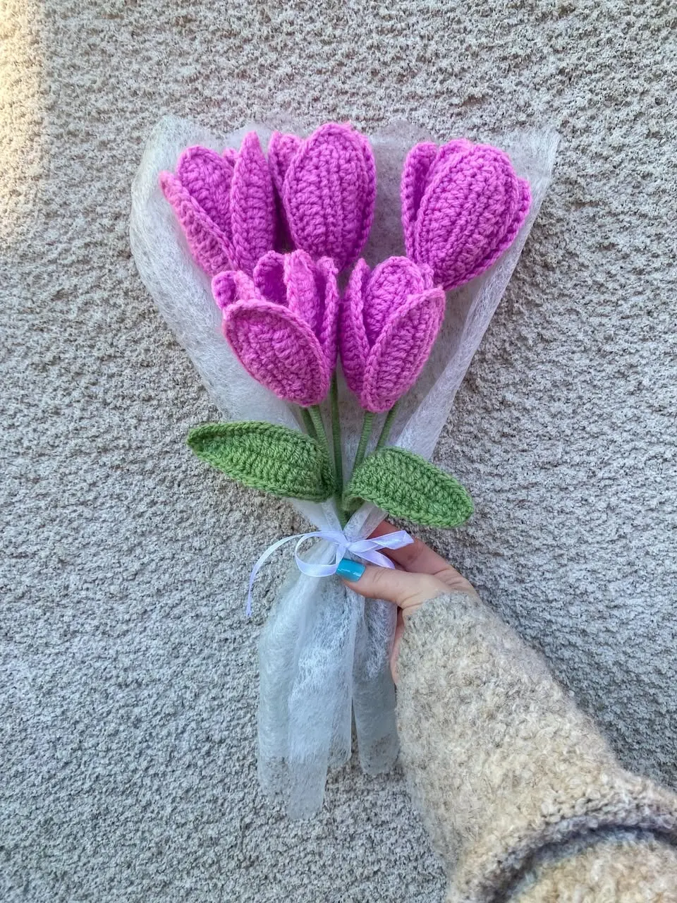  Buchet lalele mov 