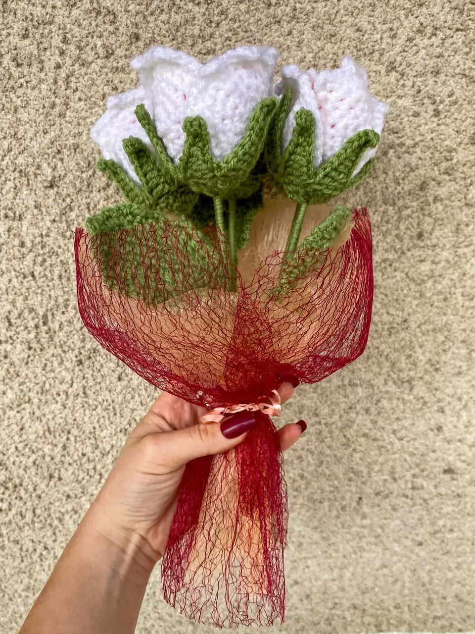 Buchet trandafiri în două culori