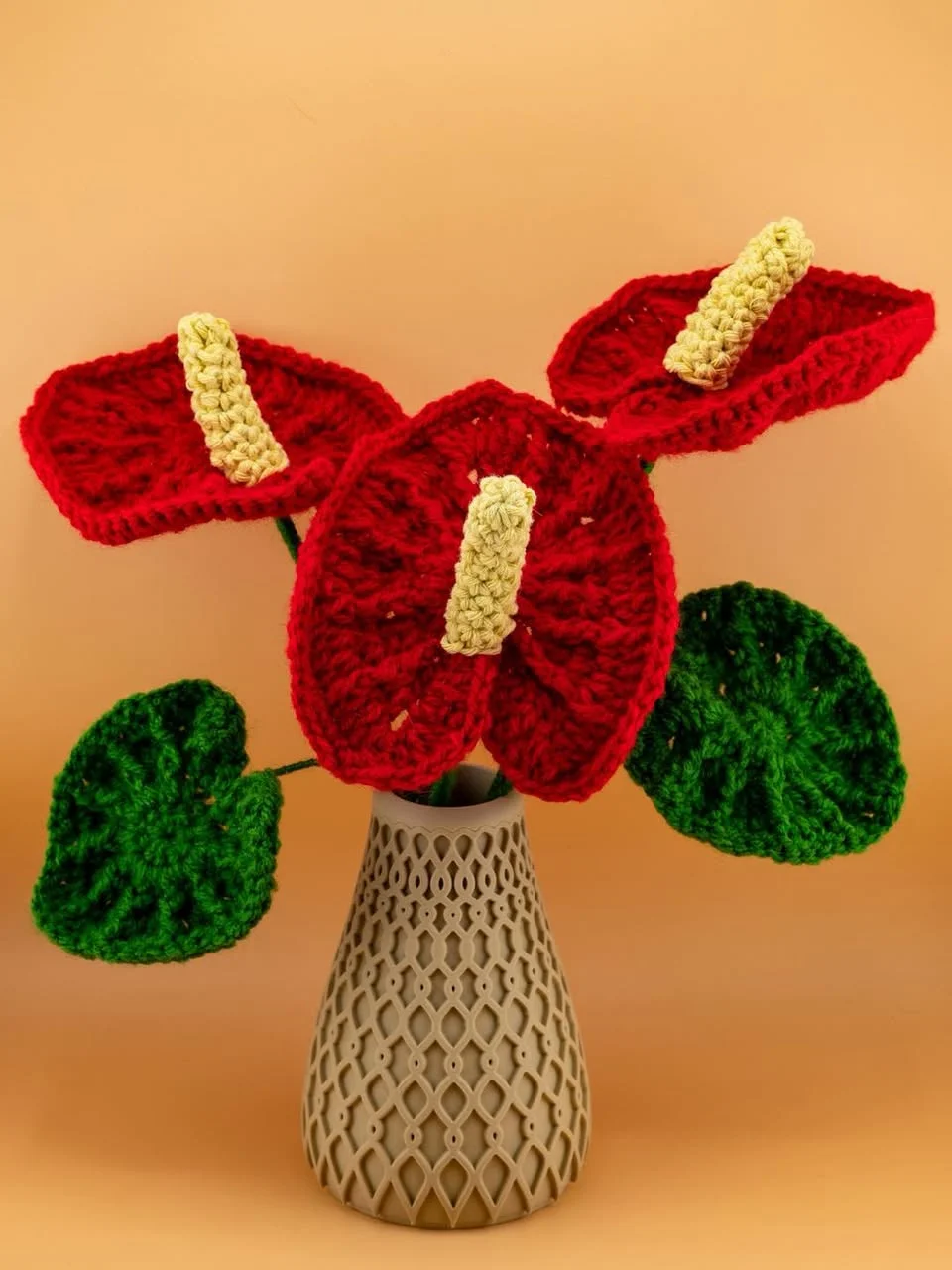 Flori flamingo rosii