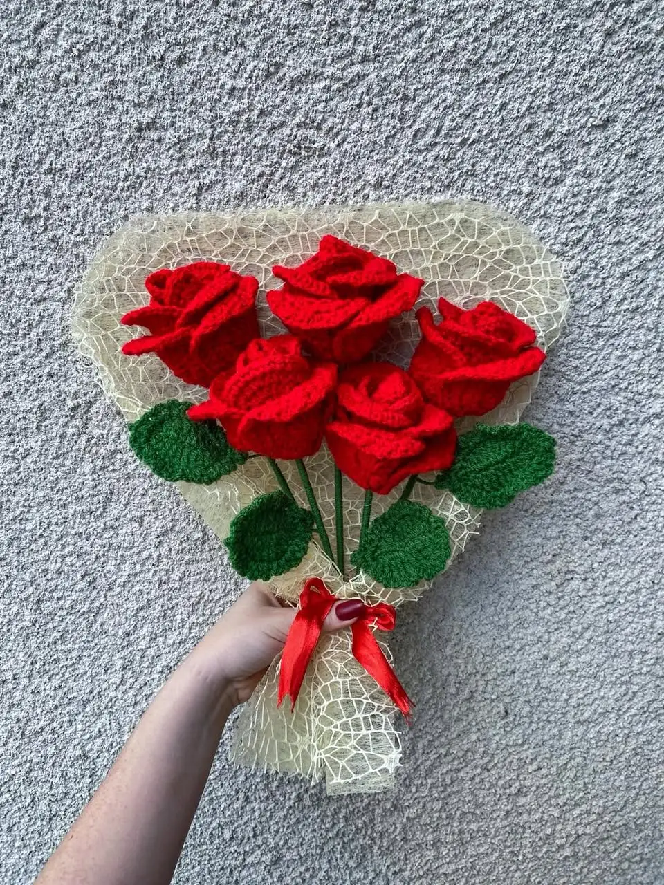 Buchet trandafiri roșii 
